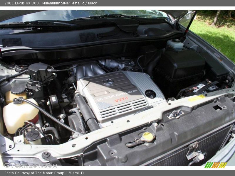 Millennium Silver Metallic / Black 2001 Lexus RX 300