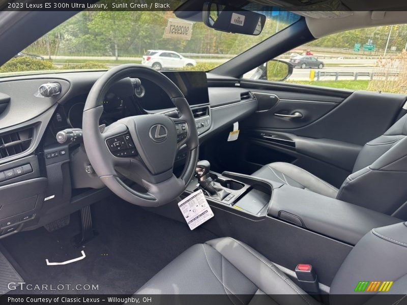 Front Seat of 2023 ES 300h Ultra Luxury