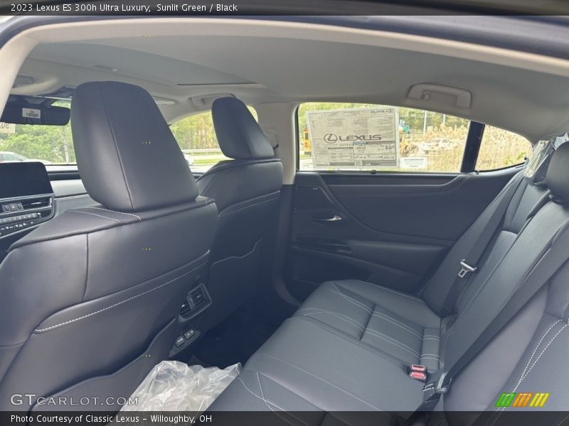 Sunlit Green / Black 2023 Lexus ES 300h Ultra Luxury