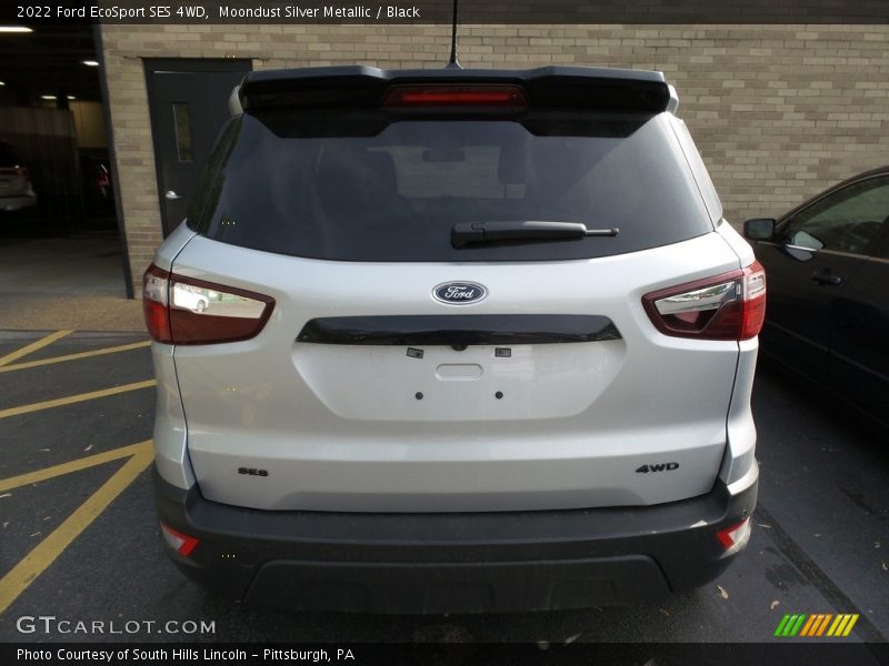 Moondust Silver Metallic / Black 2022 Ford EcoSport SES 4WD