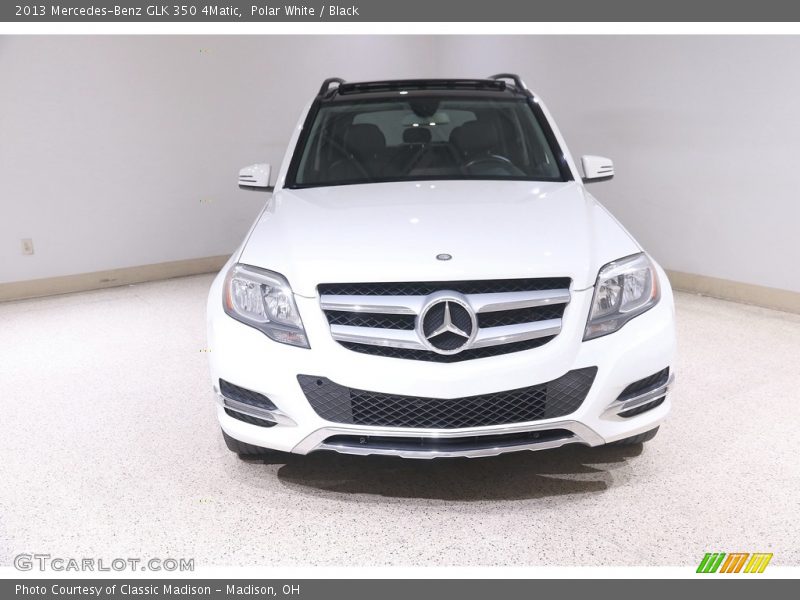 Polar White / Black 2013 Mercedes-Benz GLK 350 4Matic