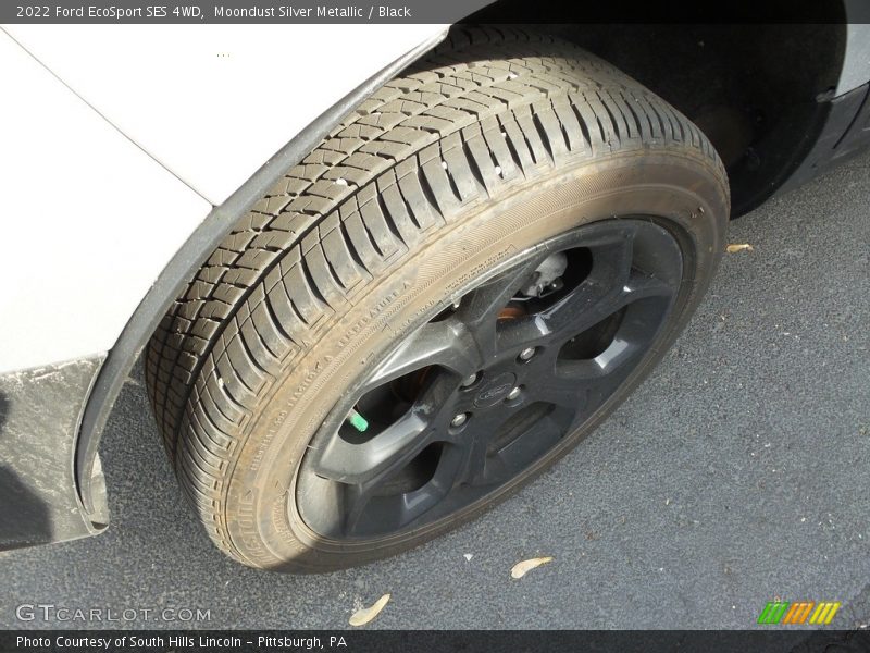 Moondust Silver Metallic / Black 2022 Ford EcoSport SES 4WD