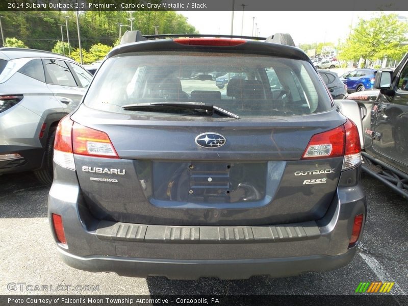 Carbide Gray Metallic / Black 2014 Subaru Outback 2.5i Premium