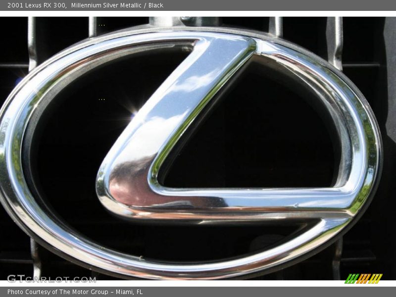 Millennium Silver Metallic / Black 2001 Lexus RX 300