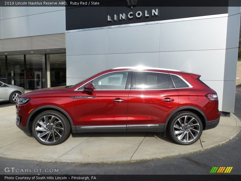  2019 Nautilus Reserve AWD Ruby Red