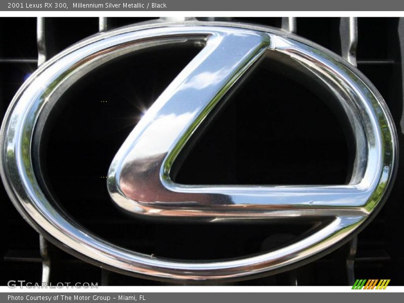 Millennium Silver Metallic / Black 2001 Lexus RX 300