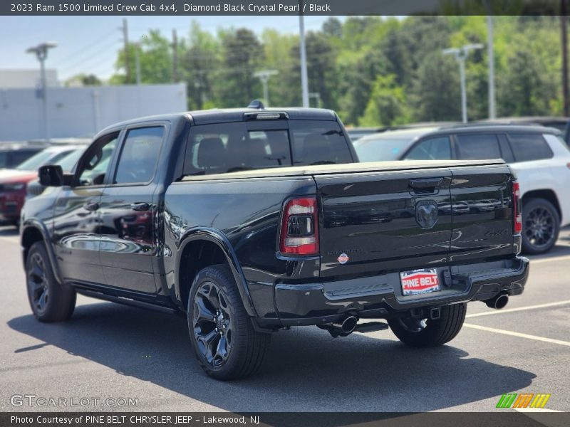 Diamond Black Crystal Pearl / Black 2023 Ram 1500 Limited Crew Cab 4x4