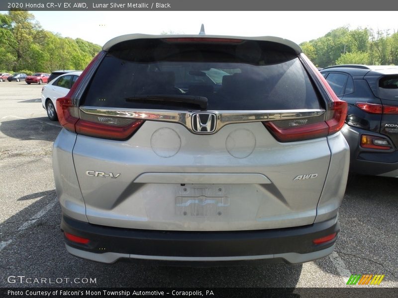 Lunar Silver Metallic / Black 2020 Honda CR-V EX AWD