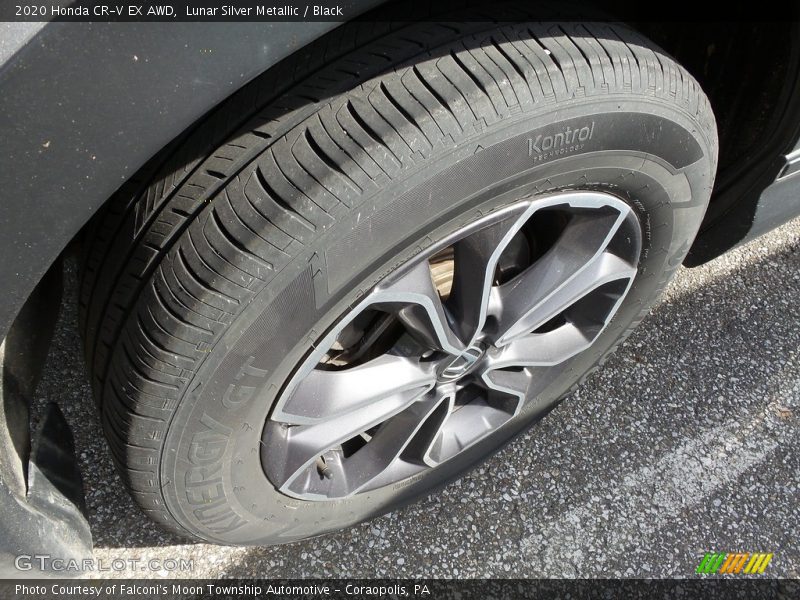 Lunar Silver Metallic / Black 2020 Honda CR-V EX AWD