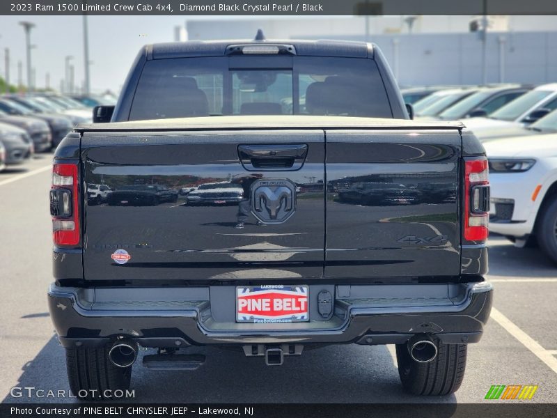 Diamond Black Crystal Pearl / Black 2023 Ram 1500 Limited Crew Cab 4x4
