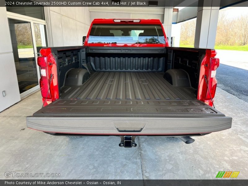 Red Hot / Jet Black 2024 Chevrolet Silverado 2500HD Custom Crew Cab 4x4