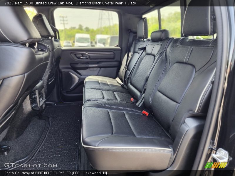 Rear Seat of 2023 1500 Limited Crew Cab 4x4
