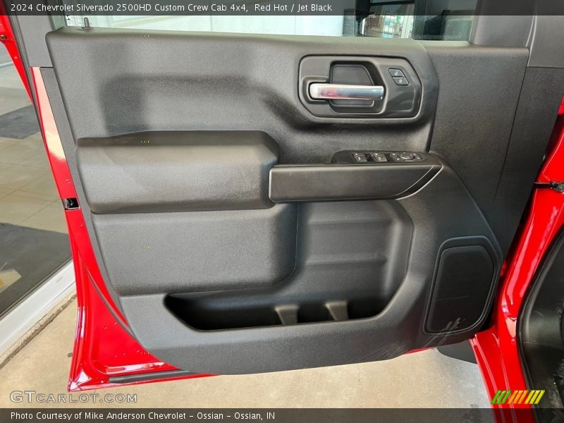 Door Panel of 2024 Silverado 2500HD Custom Crew Cab 4x4