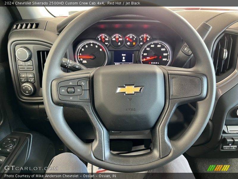  2024 Silverado 2500HD Custom Crew Cab 4x4 Steering Wheel
