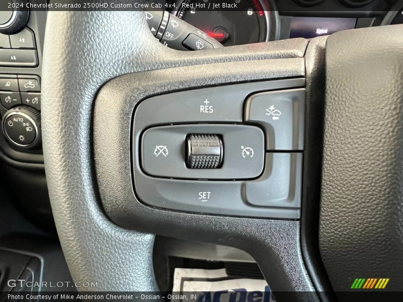  2024 Silverado 2500HD Custom Crew Cab 4x4 Steering Wheel