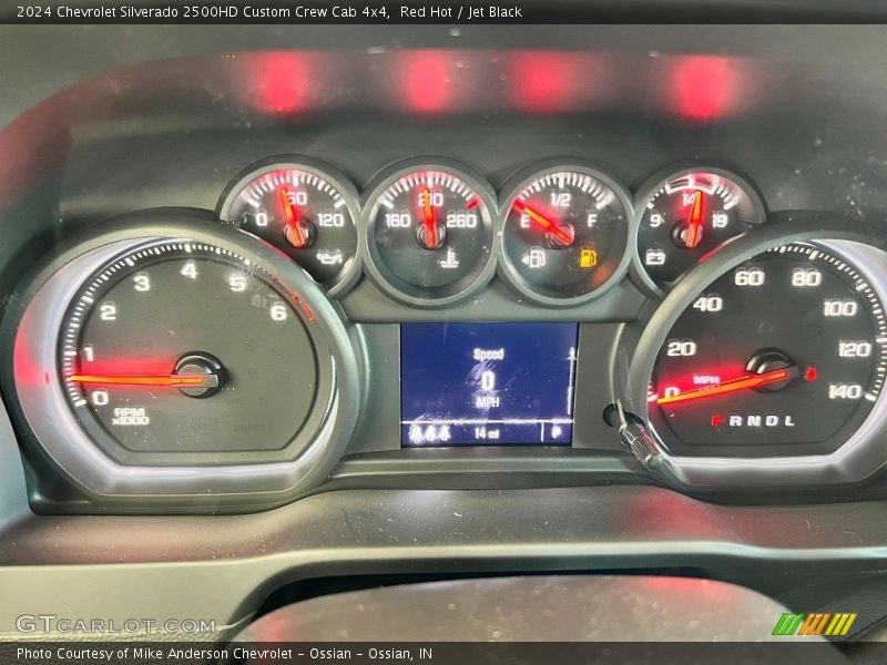  2024 Silverado 2500HD Custom Crew Cab 4x4 Custom Crew Cab 4x4 Gauges