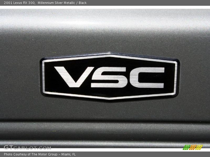 Millennium Silver Metallic / Black 2001 Lexus RX 300