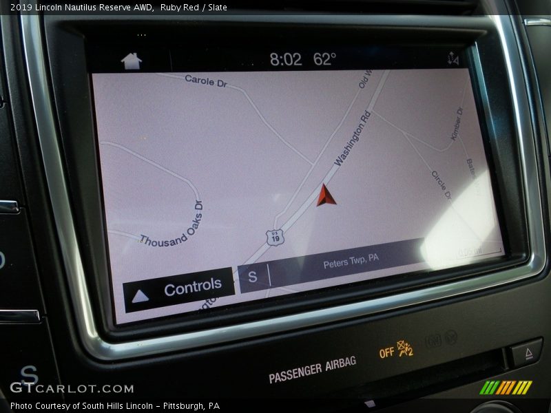 Ruby Red / Slate 2019 Lincoln Nautilus Reserve AWD