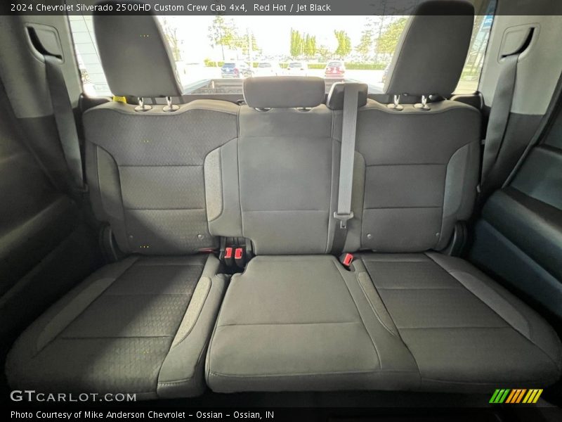 Red Hot / Jet Black 2024 Chevrolet Silverado 2500HD Custom Crew Cab 4x4