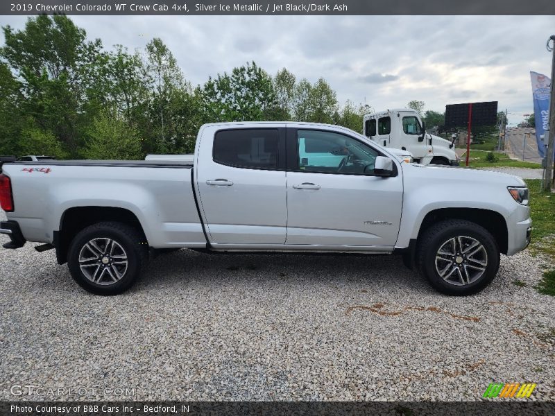 Silver Ice Metallic / Jet Black/Dark Ash 2019 Chevrolet Colorado WT Crew Cab 4x4