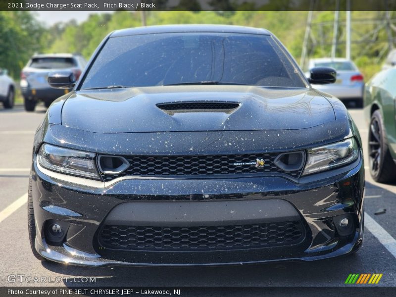 Pitch Black / Black 2021 Dodge Charger Scat Pack