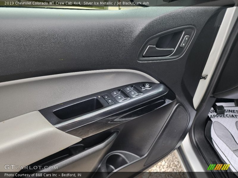Silver Ice Metallic / Jet Black/Dark Ash 2019 Chevrolet Colorado WT Crew Cab 4x4