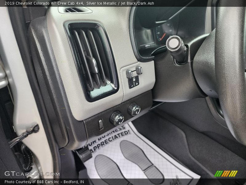 Silver Ice Metallic / Jet Black/Dark Ash 2019 Chevrolet Colorado WT Crew Cab 4x4