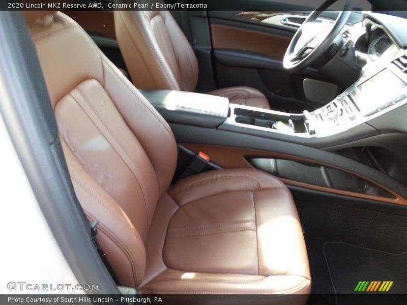 Ceramic Pearl / Ebony/Terracotta 2020 Lincoln MKZ Reserve AWD