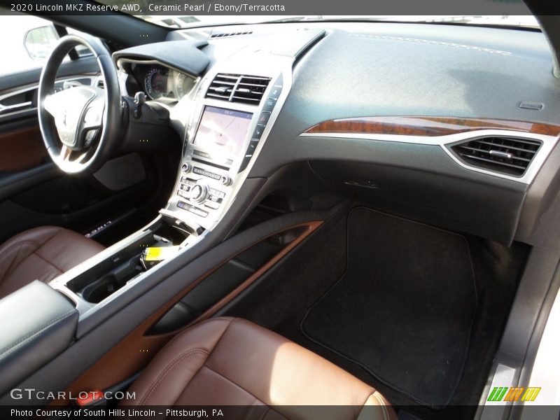 Ceramic Pearl / Ebony/Terracotta 2020 Lincoln MKZ Reserve AWD