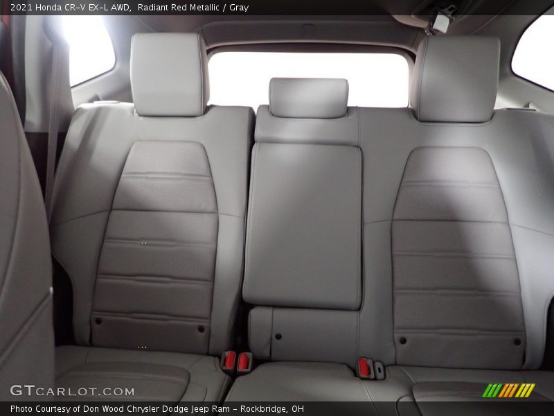 Radiant Red Metallic / Gray 2021 Honda CR-V EX-L AWD