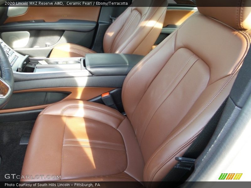 Ceramic Pearl / Ebony/Terracotta 2020 Lincoln MKZ Reserve AWD