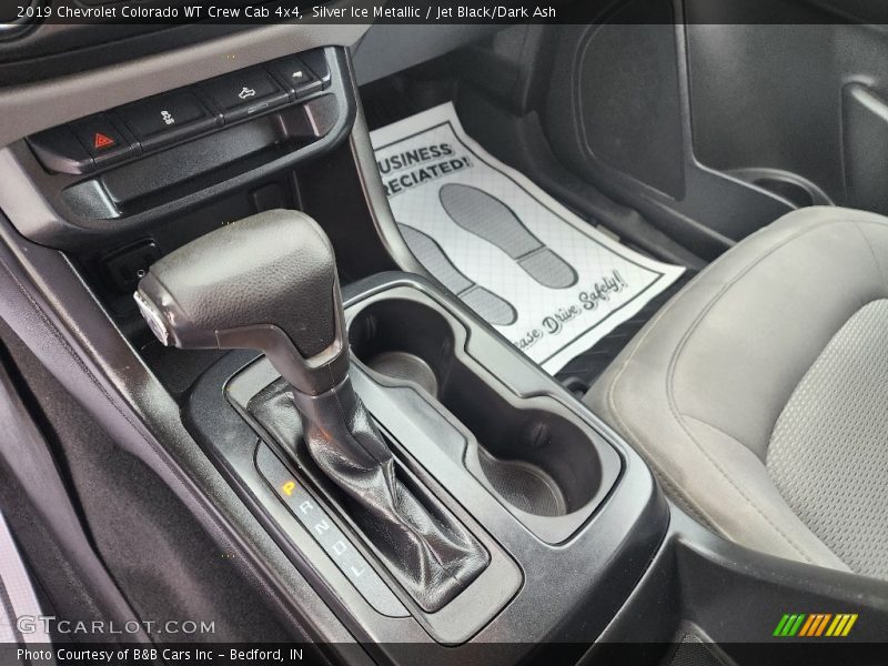 Silver Ice Metallic / Jet Black/Dark Ash 2019 Chevrolet Colorado WT Crew Cab 4x4