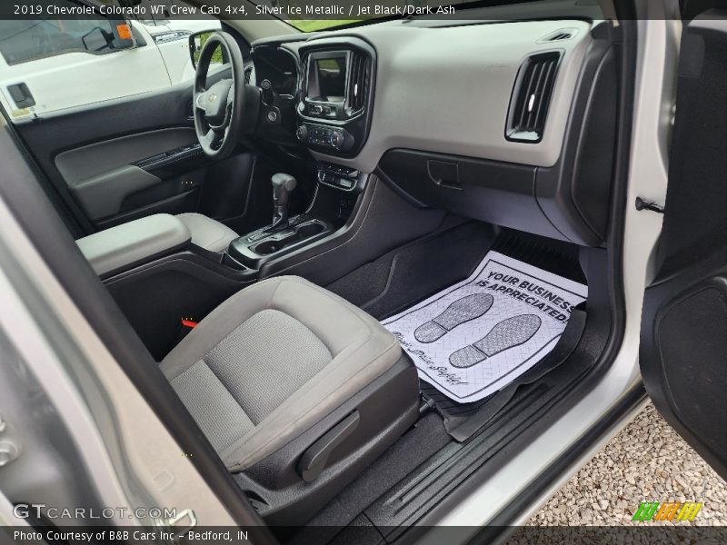 Silver Ice Metallic / Jet Black/Dark Ash 2019 Chevrolet Colorado WT Crew Cab 4x4