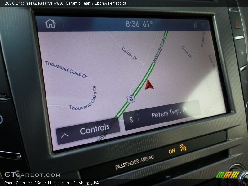 Ceramic Pearl / Ebony/Terracotta 2020 Lincoln MKZ Reserve AWD