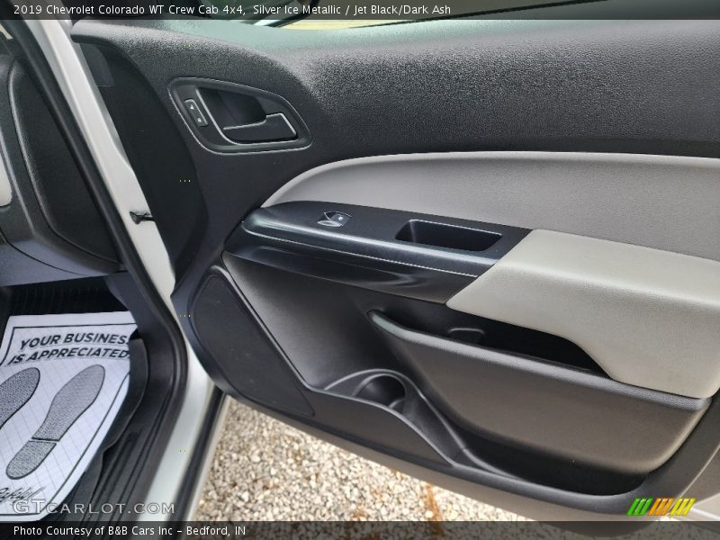 Silver Ice Metallic / Jet Black/Dark Ash 2019 Chevrolet Colorado WT Crew Cab 4x4