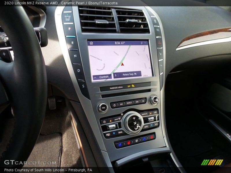 Ceramic Pearl / Ebony/Terracotta 2020 Lincoln MKZ Reserve AWD