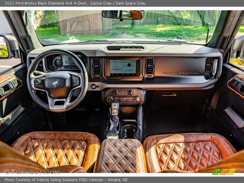 Cactus Gray / Dark Space Gray 2022 Ford Bronco Black Diamond 4x4 4-Door