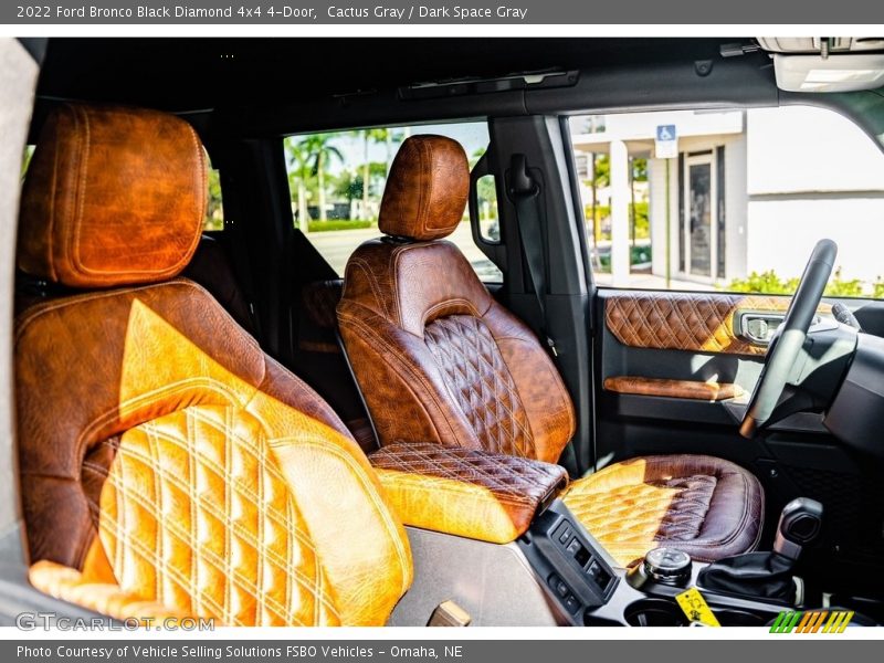 Cactus Gray / Dark Space Gray 2022 Ford Bronco Black Diamond 4x4 4-Door