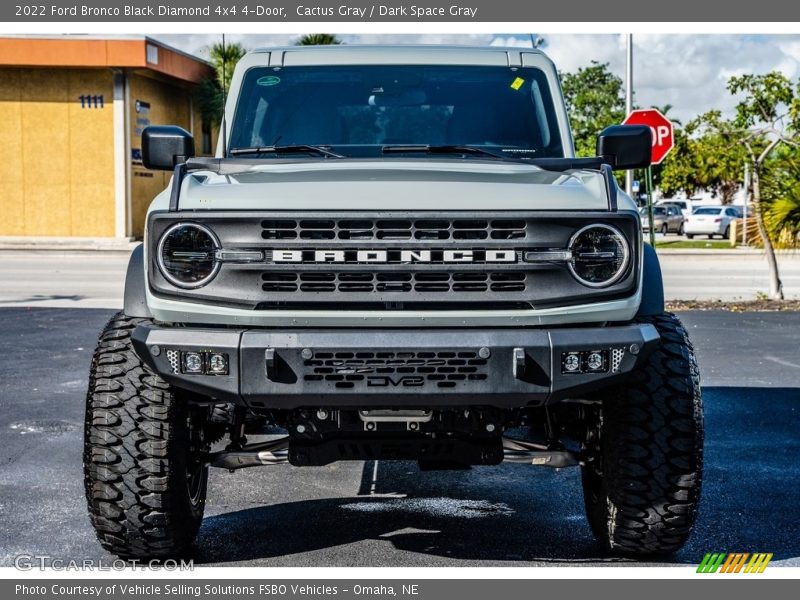 Cactus Gray / Dark Space Gray 2022 Ford Bronco Black Diamond 4x4 4-Door