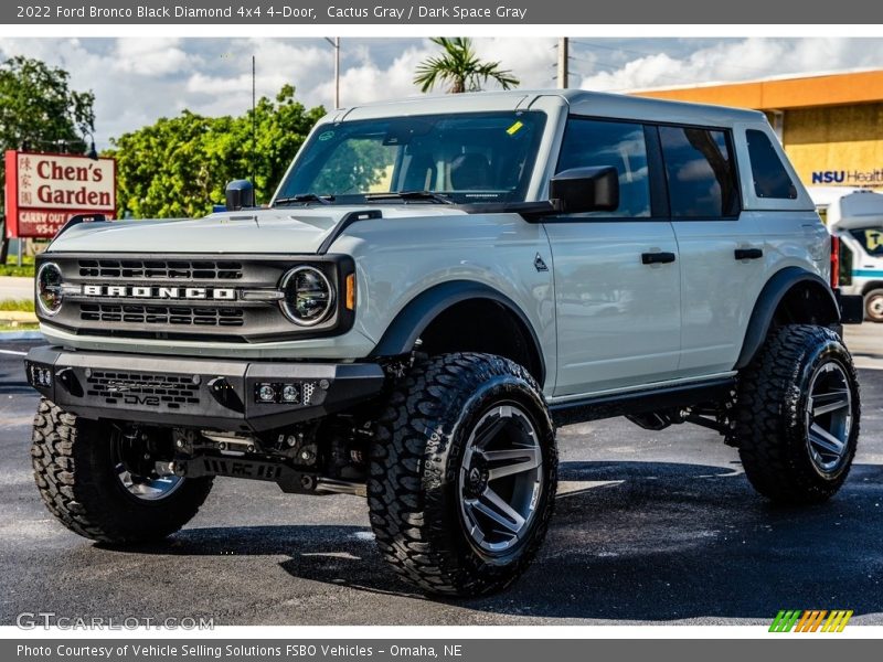 Cactus Gray / Dark Space Gray 2022 Ford Bronco Black Diamond 4x4 4-Door