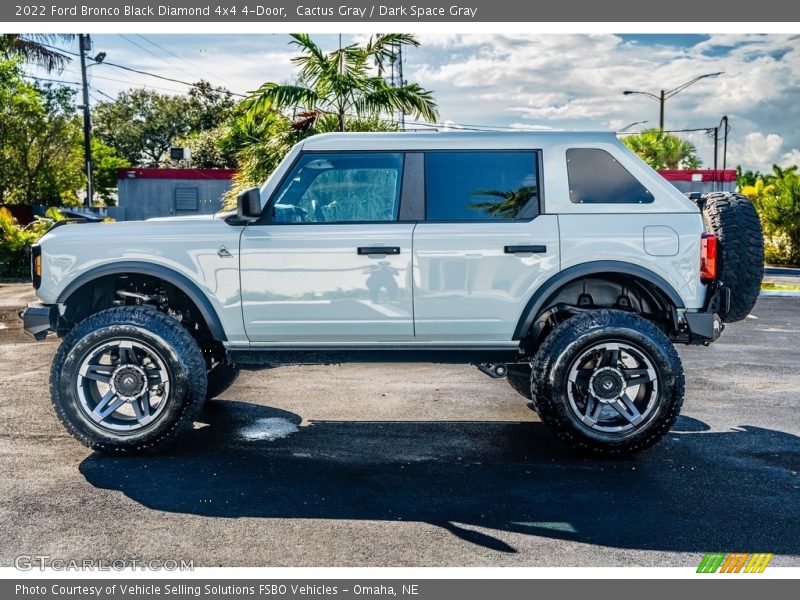 Cactus Gray / Dark Space Gray 2022 Ford Bronco Black Diamond 4x4 4-Door