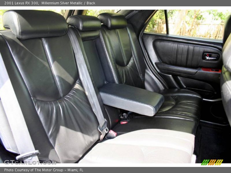 Millennium Silver Metallic / Black 2001 Lexus RX 300