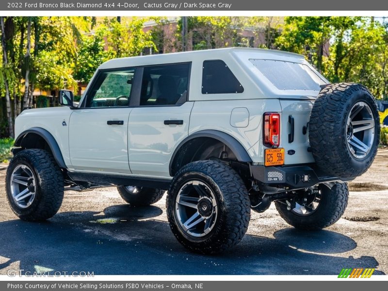 Cactus Gray / Dark Space Gray 2022 Ford Bronco Black Diamond 4x4 4-Door