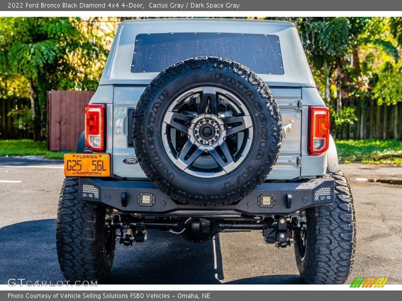 Cactus Gray / Dark Space Gray 2022 Ford Bronco Black Diamond 4x4 4-Door