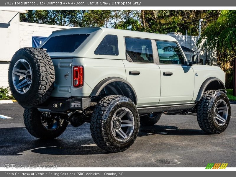 Cactus Gray / Dark Space Gray 2022 Ford Bronco Black Diamond 4x4 4-Door