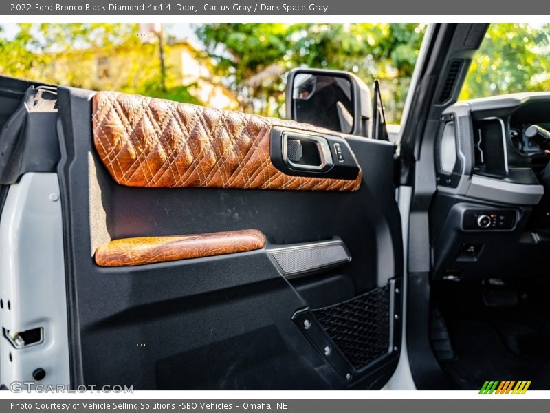 Cactus Gray / Dark Space Gray 2022 Ford Bronco Black Diamond 4x4 4-Door