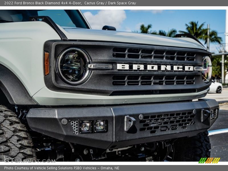 Cactus Gray / Dark Space Gray 2022 Ford Bronco Black Diamond 4x4 4-Door
