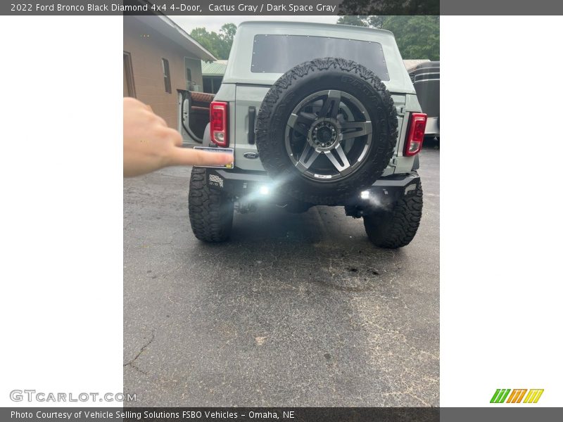 Cactus Gray / Dark Space Gray 2022 Ford Bronco Black Diamond 4x4 4-Door