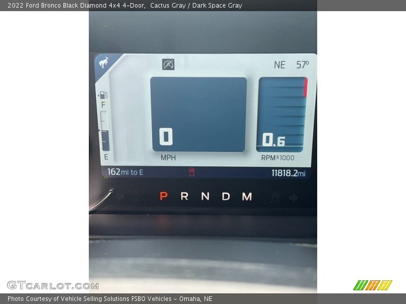 Cactus Gray / Dark Space Gray 2022 Ford Bronco Black Diamond 4x4 4-Door