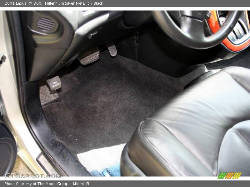 Millennium Silver Metallic / Black 2001 Lexus RX 300
